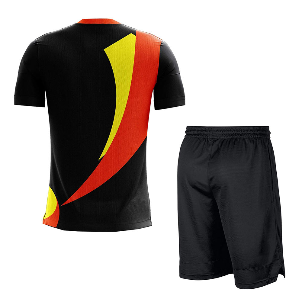 National Apparels 2024 Latest Design Soccer Uniform Set New Arrival Team Name Men Soccer Sports Football Uniforms For Sale